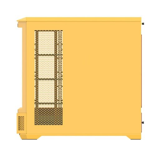 GABINETE THERMALTAKE VIEW 390 AIR BUTTER CARAMEL ATX CRISTAL AMARILLO CA-11F-00MMWN-00 12M DE GARANTIA - rogeek
