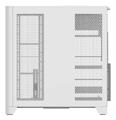 GABINETE THERMALTAKE VIEW 390 AIR SNOW ATX CRISTAL BLANCO CA-11F-00M6WN-00 12M DE GARANTIA - rogeek
