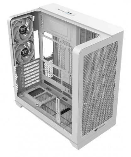 GABINETE THERMALTAKE VIEW 390 AIR SNOW ATX CRISTAL BLANCO CA-11F-00M6WN-00 12M DE GARANTIA - rogeek