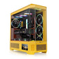 GABINETE THERMALTAKE VIEW 600 TG BUTTER CARAMEL M-ATX CRISTAL AMARILLO CA-11H-00FMWN-00 12M DE GARANTIA - rogeek