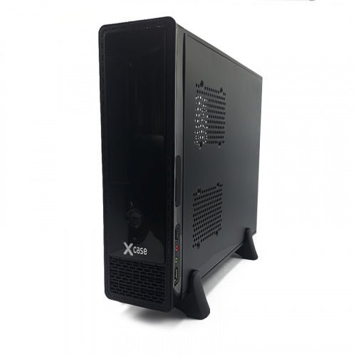 GABINETE XCASE GABSLIM305 SLIM NEGRO MATX C/FUENTE 450W METAL 1M DE GARANTIA - rogeek