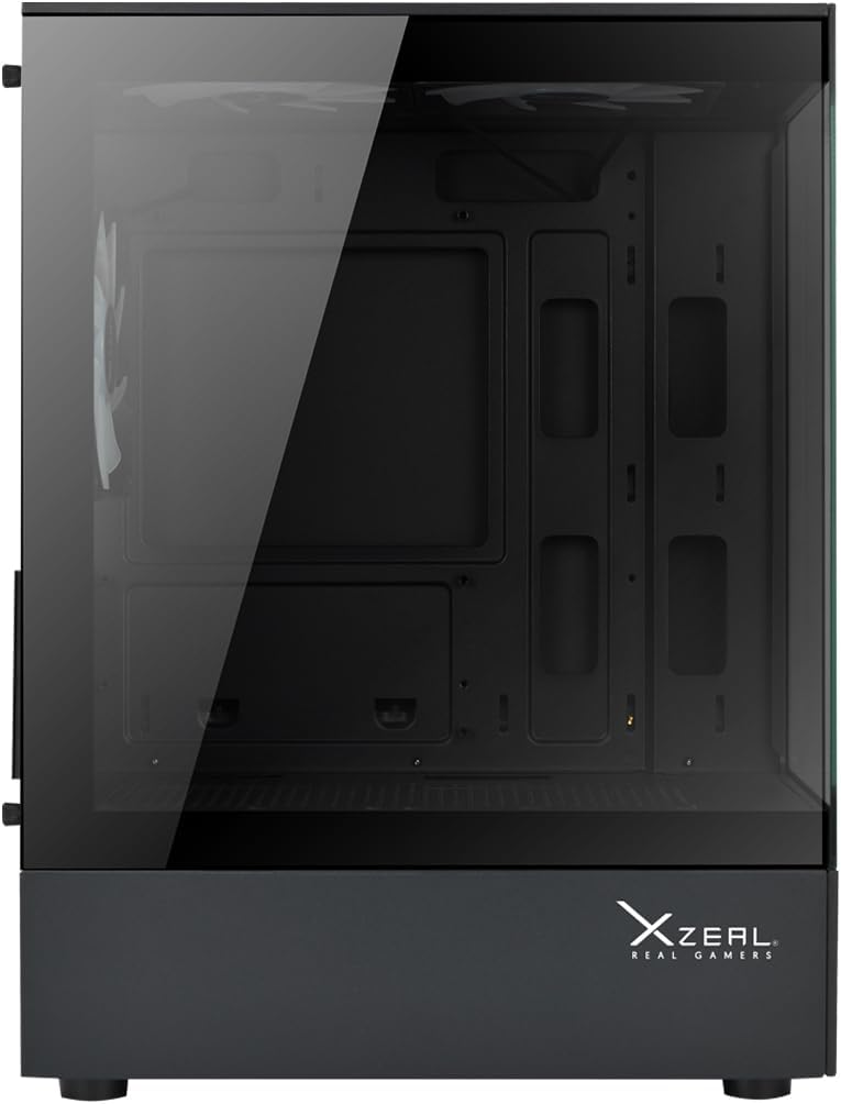 GABINETE XZEAL X-ZYNERGY RGB CON VENTANA MATX S/FUENTE BLANCO XZGAZNY1W GARANTIA DIRECTO CON FABRICANTE - rogeek