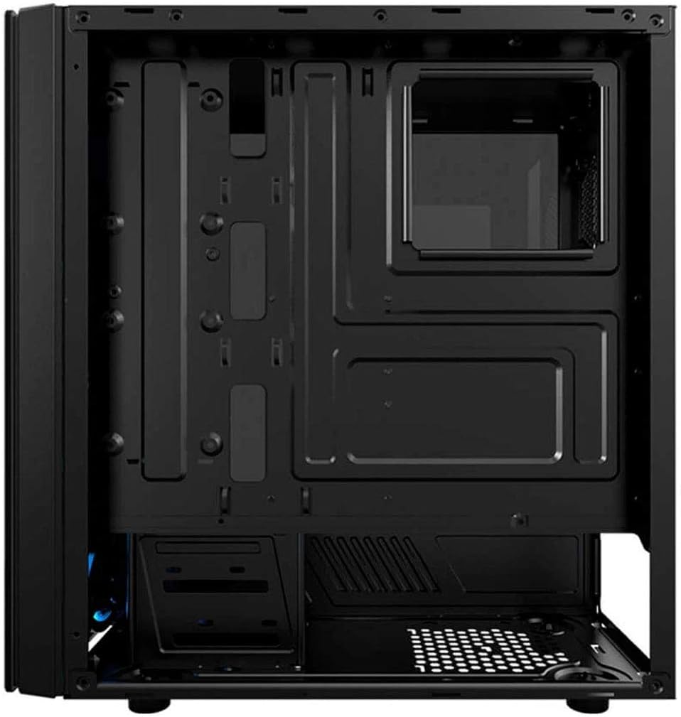 GABINETE XZEAL XZ110 RGB CON VENTANA MATX 4VEN USB S/FUENTE NEGRO XZCGB12B DIRECTO CON FABRICANTE - rogeek
