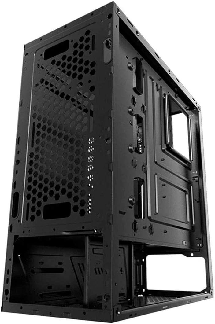 GABINETE XZEAL XZ110 RGB CON VENTANA MATX 4VEN USB S/FUENTE NEGRO XZCGB12B DIRECTO CON FABRICANTE - rogeek