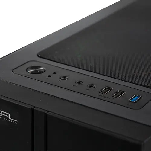GABINETE XZEAL XZ120 CON VENTANA MATX S/FUENTE RGB NEGRO XZCGB03B DIRECTO CON EL FABRICANTE - rogeek