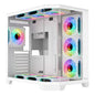 GABINETE XZEAL XZ150 ARGB 4VEN S/FUENTE BLANCO ATX/MICRO-ATX XZGAXT1W GARANTIA CON FABRICANTE - rogeek