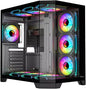 GABINETE XZEAL XZ150 RGB 4VEN S/FUENTE NEGRO ATX/MICRO - ATX XZGAXT1B DIRECTO CON EL FABRICANTE - rogeek