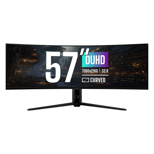 MONITOR 57 COOLER MASTER GP57ZS 1MS 120HZ DUHD GAMER VA CURVO USB-C FREESYNC
