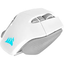 MOUSE CORSAIR M65 RGB ULTRA WIRELESS BLANCO INALAMBRICO 26000DPI