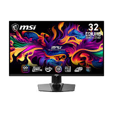 MONITOR 32 MSI MPG 321URX QD-OLED 0.3MS 240HZ UHD GAMER QD OLED ANTI-GLARE G-SYNC