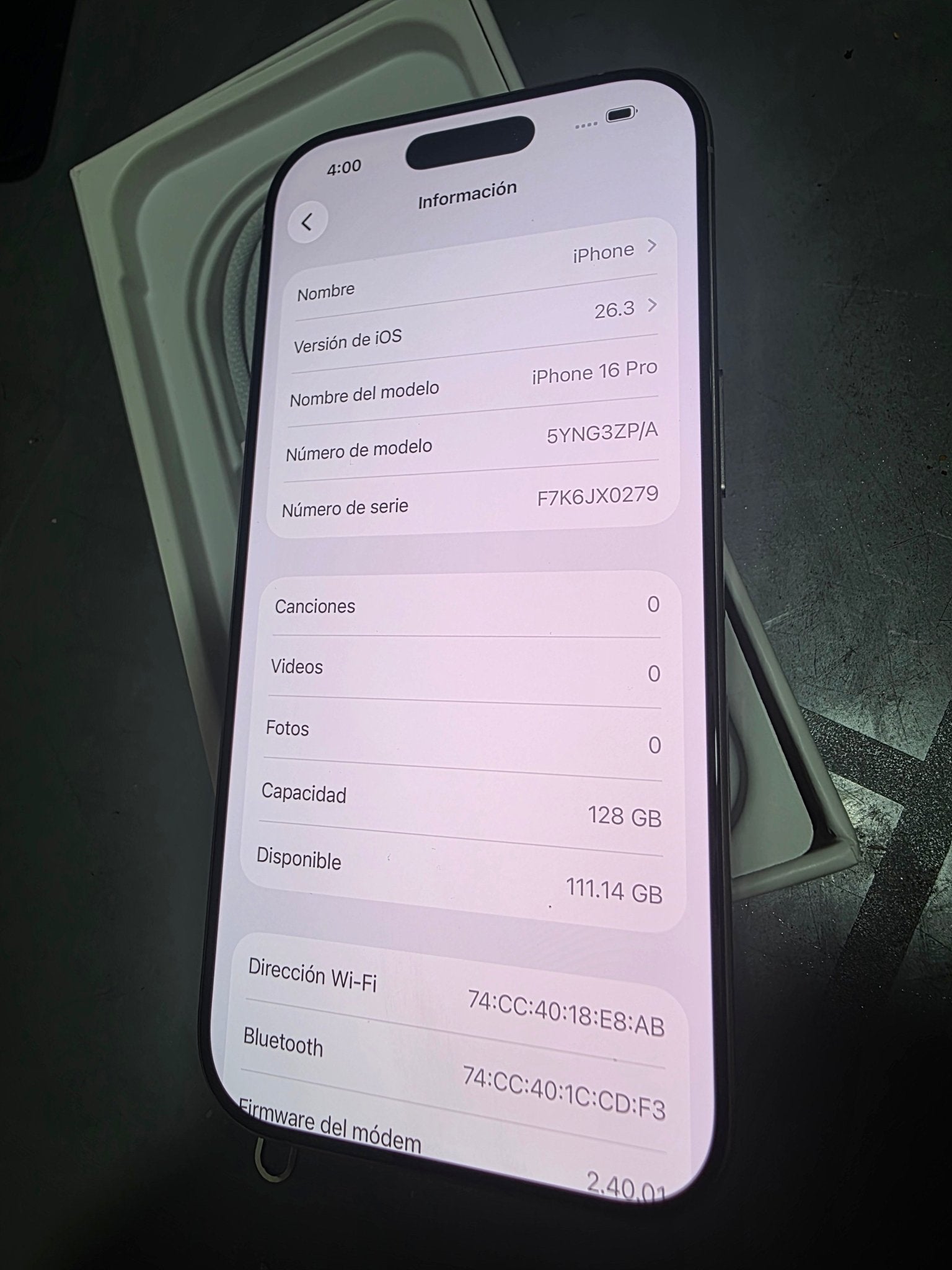 IPhone 16 pro 128gb - rogeek