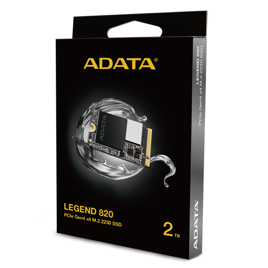 SSD ADATA LEGEND 820 2TB M.2 2230 5000MB/3200MB SLEG-820-2T-CB