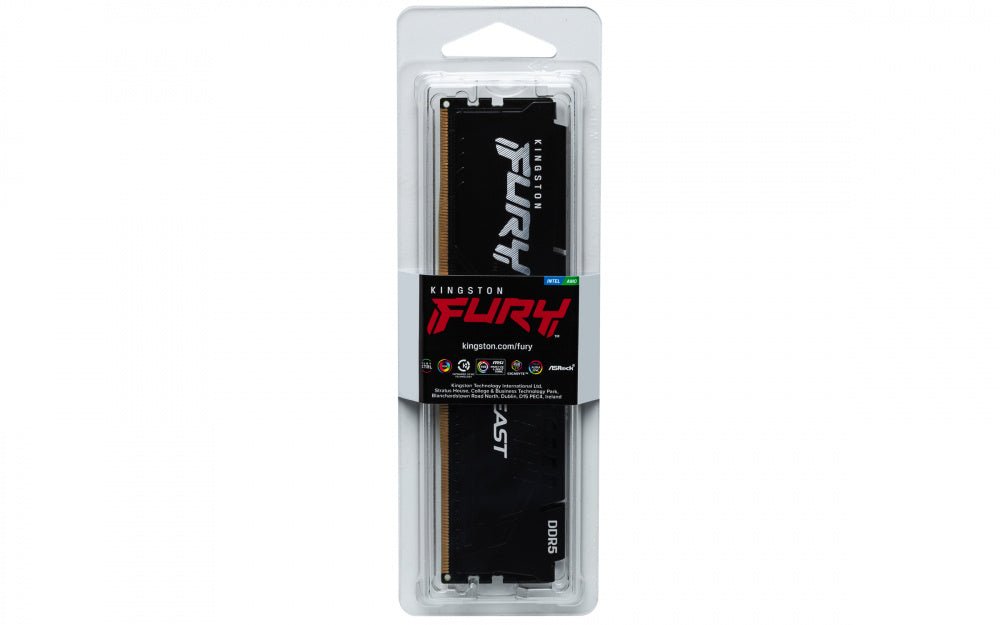 Memoria RAM Kingston FURY Beast DDR5, 6000MHz, 16GB, CL36, XMP/EXPO - rogeek
