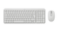 KIT TECLADO Y MOUSE LOGITECH MK250 BLANCO INALAMBRICO