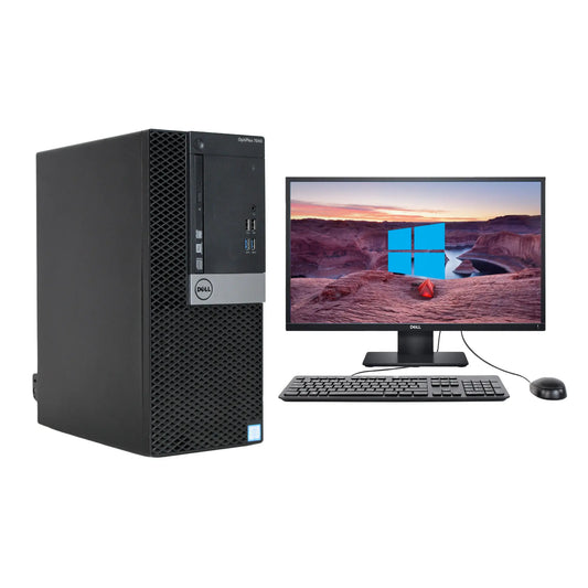 PC | DELL OPTIPLEX 7040 MT | CORE I5 6TA GEN | 8GB RAM | 120GB SSD