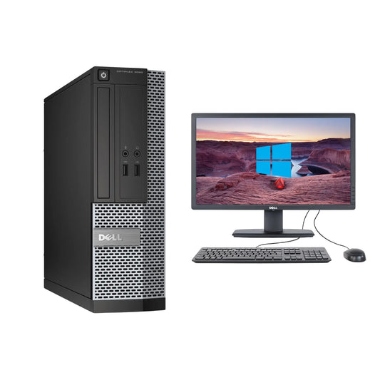 PC | DELL OPTIPLEX 3020 SFF | CORE I5 4TA GEN | 8GB RAM | 120GB SSD