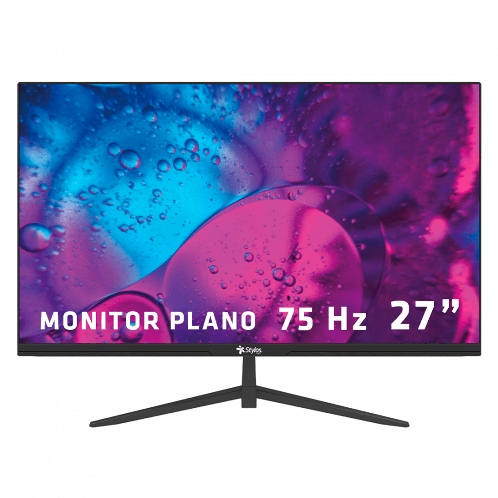 MONITOR 27 STYLOS STPMOT8B 5MS 75HZ FULL HD LED - rogeek