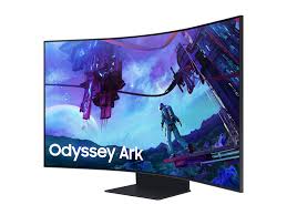 MONITOR 55 SAMSUNG ODDYSEY ARK 1MS 165HZ UHD GAMER VA CURVO FREESYNC - rogeek