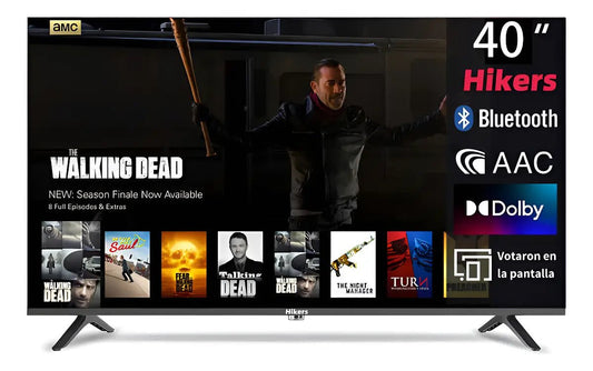 Pantalla Smart Tv Hikers 40 Pulgadas Led Fhd Con Dolby/aac - rogeek