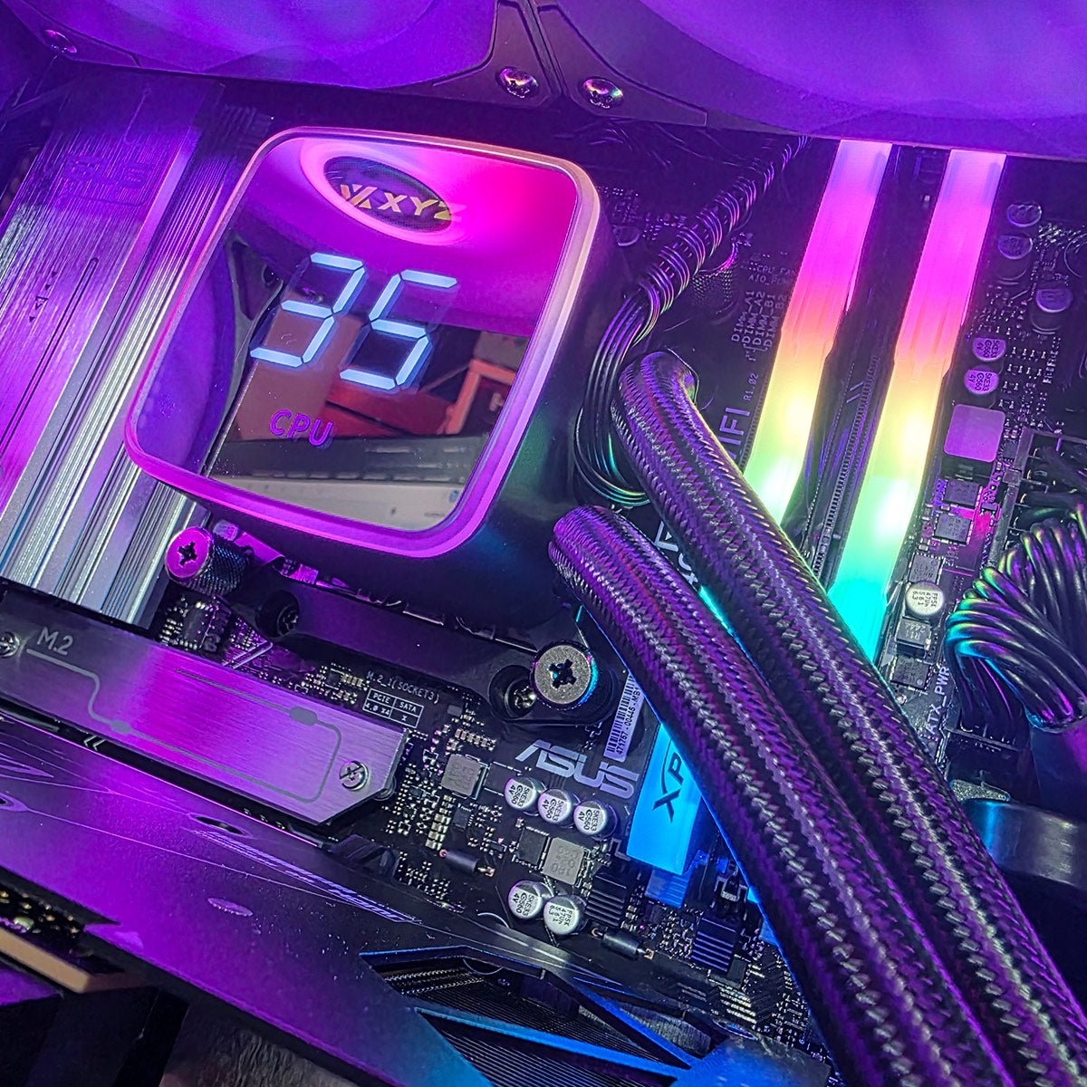 PC Gamer | AMD Ryzen 5 7600 | RTX 5060 8GB OC GDDR7 | 64GB DDR5 5600 | SSD NVMe 1TB | ASUS PRIME B840M - A | Enfriamiento Líquido 240MM | 650W 80 Plus - rogeek