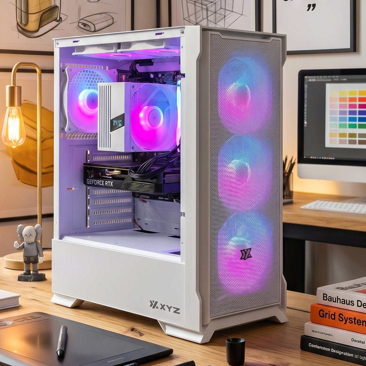 PC Gamer | AMD Ryzen 7 5700 | RTX 5050 8GB | 16GB RAM DDR4 | SSD NVMe 1TB | WiFi | ASUS TUF Gaming - rogeek