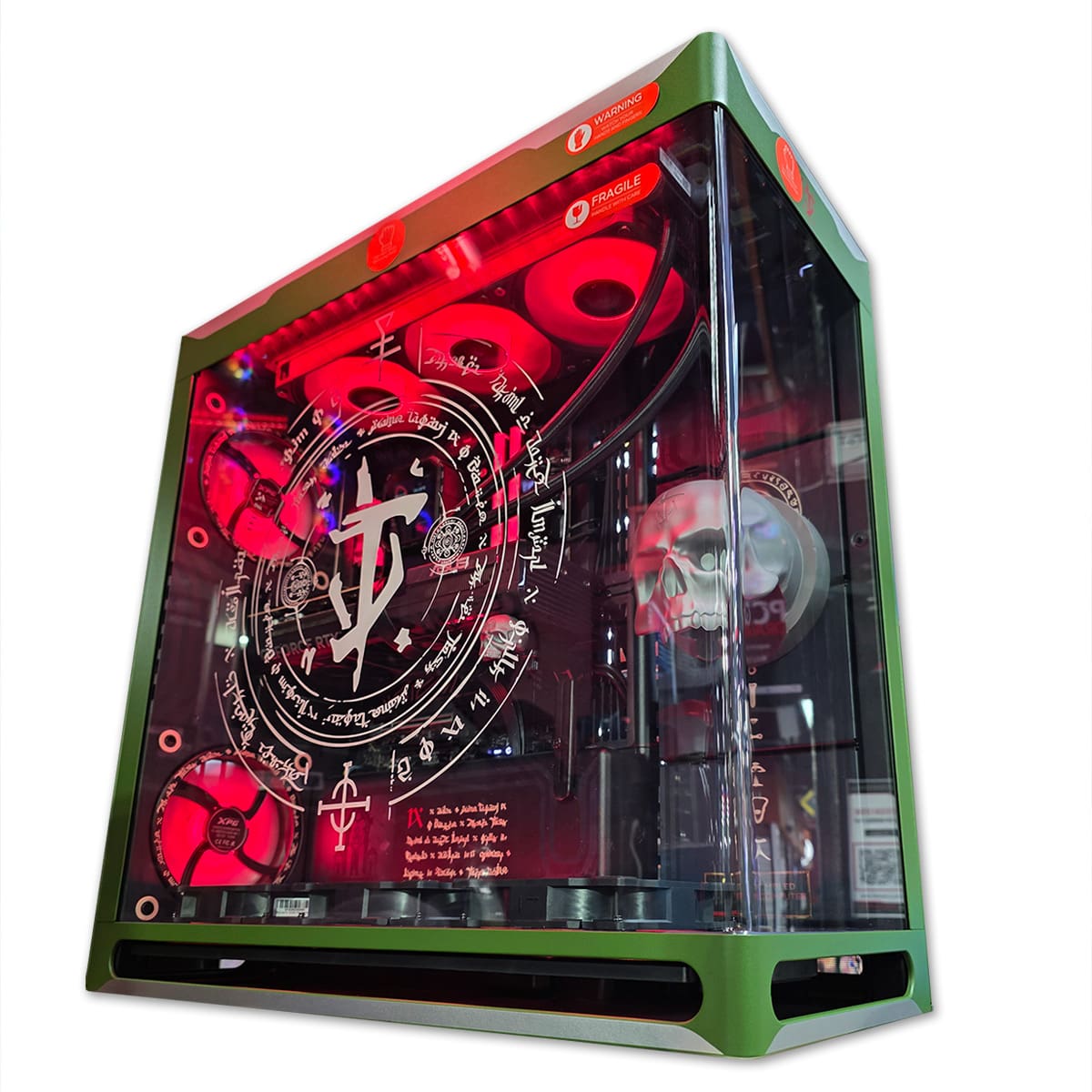 PC Gamer Doom Edition | 9800X3D | RTX 5070 Ti 16GB | 64GB DDR5 6000 | 4TB NVMe | X870E Carbon WiFi | 1000W Platinum | HS 420 Doom The Dark Ages Edition - rogeek