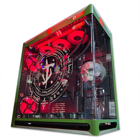 PC Gamer Doom Edition | 9800X3D | RTX 5070 Ti 16GB | 64GB DDR5 6000 | 4TB NVMe | X870E Carbon WiFi | 1000W Platinum | HS 420 Doom The Dark Ages Edition - rogeek