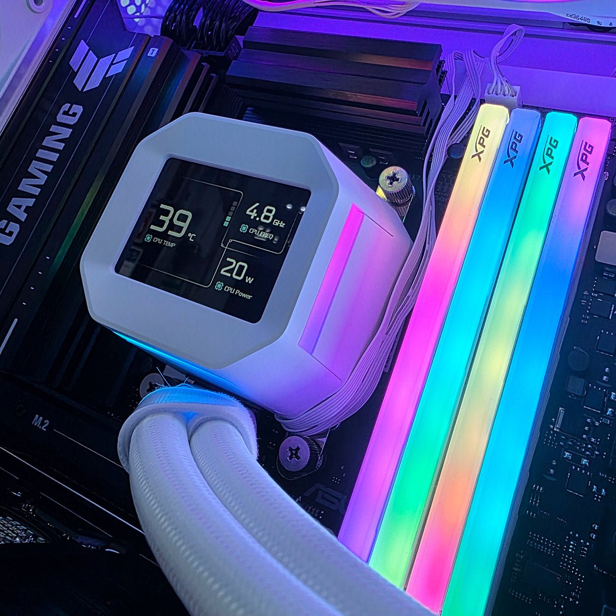PC Gamer Master | Ryzen 7 7700X | RTX 5070 Ti 16GB | 64GB DDR5 6000 | 2TB NVMe | B650E - E WiFi | 360MM Liquid Cooling | 850W Gold | NZXT H7 Flow RGB White - rogeek