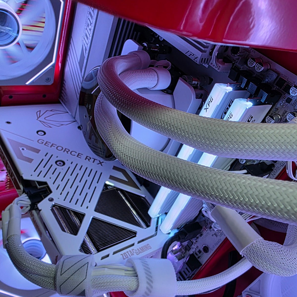 PC Gamer | Ryzen 5 8600G | RTX 5060 Ti | 32GB DDR5 6000 | 2TB NVMe | B650 AORUS Elite | Liquid Cooling LCD ARGB | 750W White | HYTE X50 Wild Cherry - rogeek