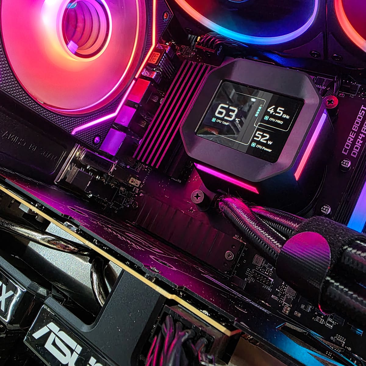 PC Gamer | Ryzen 7 5700 | RTX 5060 8GB | 32GB DDR4 3200 | 2TB NVMe | B550M WiFi | 360MM Liquid Cooling | 650W MSI MAG - rogeek