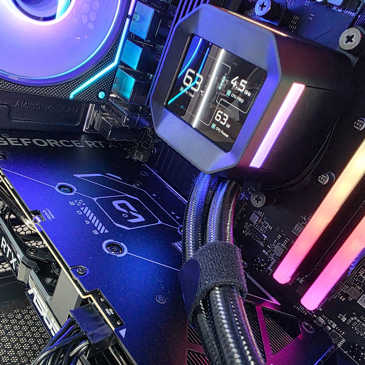 PC Gamer | Ryzen 7 5700 | RTX 5060 8GB | 32GB DDR4 3200 | 2TB NVMe | B550M WiFi | 360MM Liquid Cooling | 650W MSI MAG - rogeek