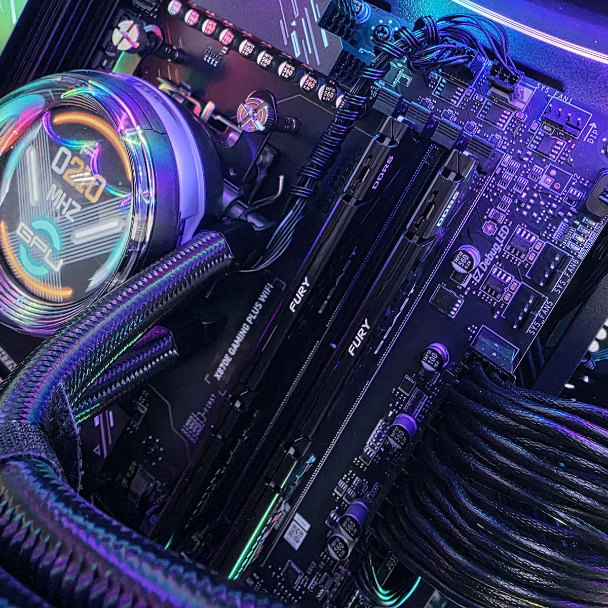 PC Gamer | Ryzen 9 9900X | RTX 5070 Solid OC | 64GB DDR5 | 2TB NVMe | X870E WiFi | 360MM Liquid Cooling | 1000W Gold - rogeek