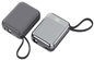Power Bank | C10 | 10000mAh PD22.5W | Type-C | Linea Apple + linea Type-C | No | Pantalla LED | 50 | Plateado/Gris oscuro - rogeek