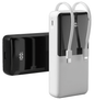 Power Bank | UF - D402 | 20000mAh PD22.5W | Type - C | USB+Type - C | 2 cables Type - C/IP + cable USB a Type - C | Compatible con iPhone 15 o superior | 40 | Blanco/Negro - rogeek