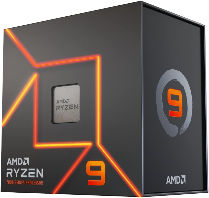 PROCESADOR AMD RYZEN 9 7900X 4.7 GHZ AM5 100 - 100000589WOF 12M DE GARANTIA - rogeek