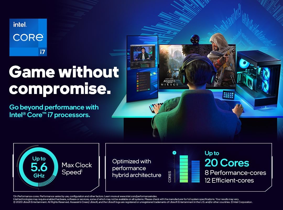 PROCESADOR INTEL CORE I7 14700K 5.6HZ LGA1700 BX8071514700K 12M DE GARANTIA - rogeek
