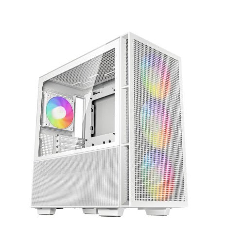 REMATE GABINETE DEEPCOOL CH560 BLANCO E-ATX ARGB S/FUENTE CRISTAL R-CH560-WHAPE4-G-1 1M DE GARANTIA - rogeek
