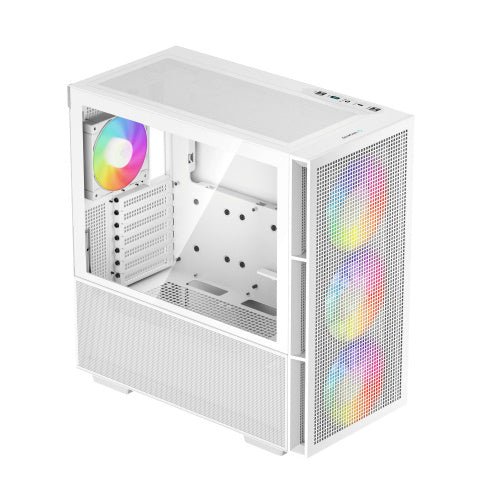 REMATE GABINETE DEEPCOOL CH560 BLANCO E-ATX ARGB S/FUENTE CRISTAL R-CH560-WHAPE4-G-1 1M DE GARANTIA - rogeek