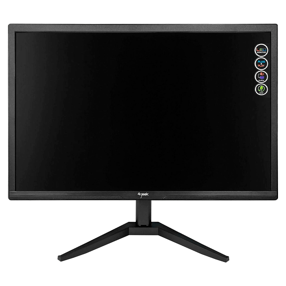 REMATE MONITOR 19 STYLOS 4GEEK 5MS 60HZ WXGAPLUS TN - rogeek