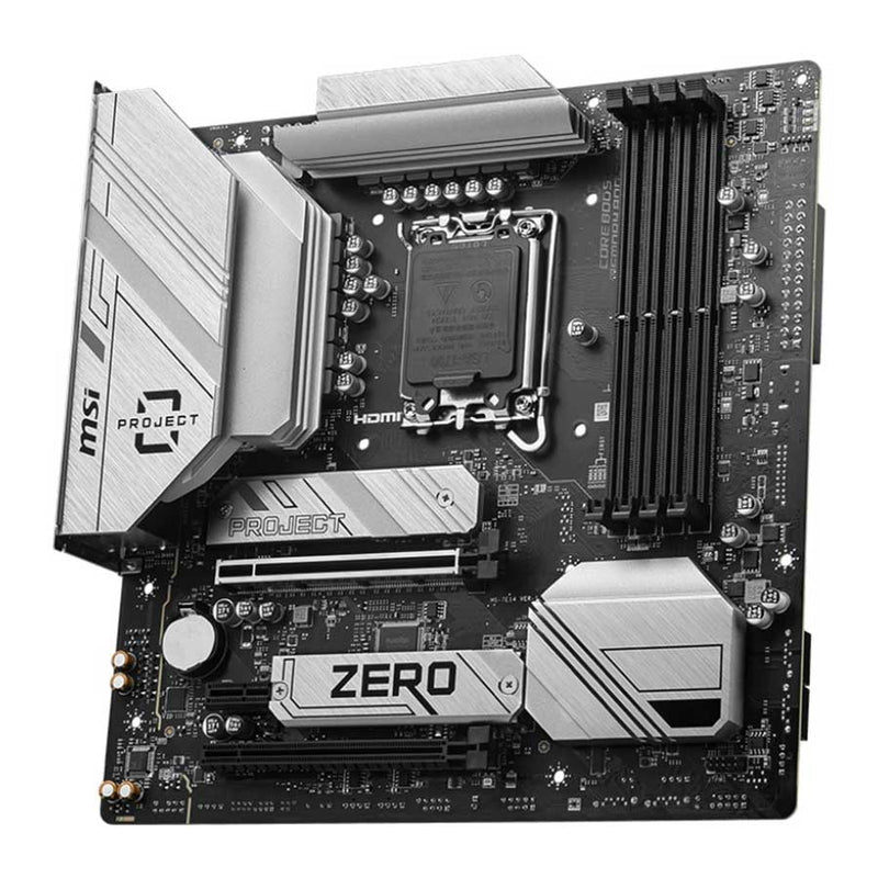 MB MSI B760M PROJECT ZERO 1700, DDR5, MATX