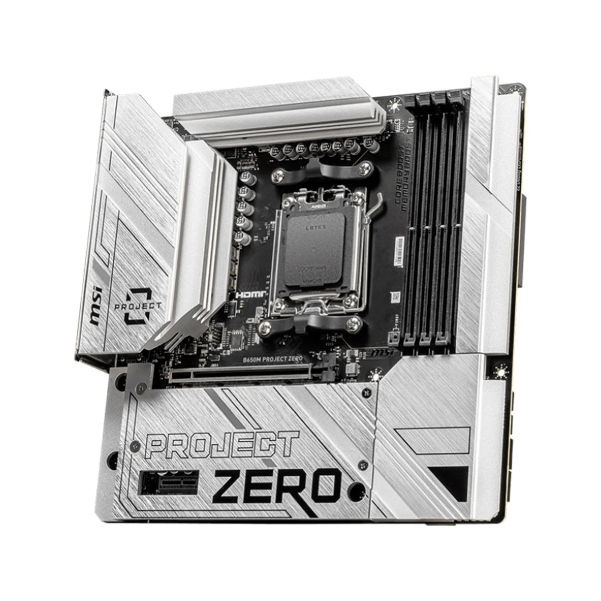 MB MSI B650M PROJECT ZERO DDR5, AM5, MATX