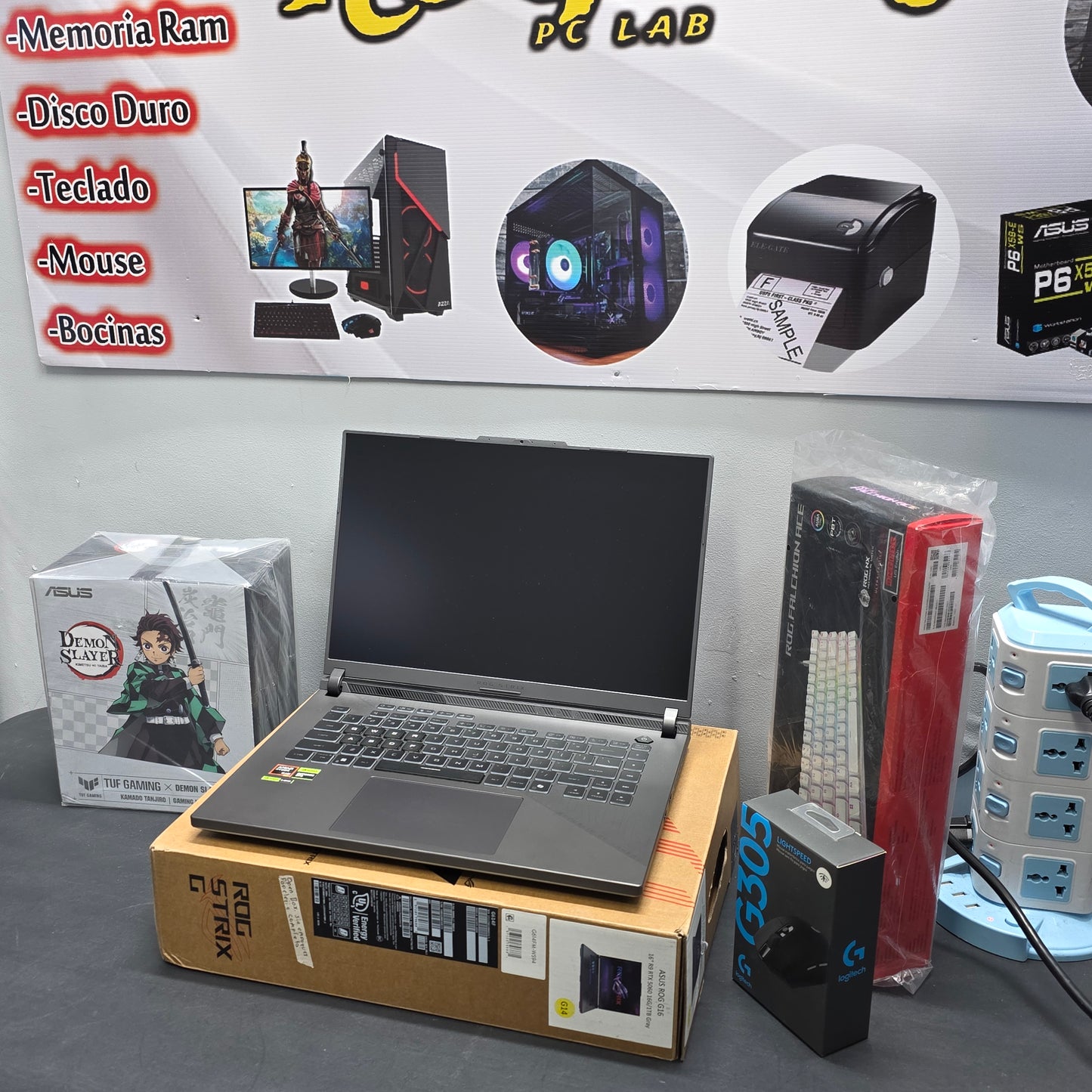 ASUS ROG STRIX
Ryzen 9 9955HX 16GB DDR5 1TB SSD RTX 5060 16" WUXGA W11 Home