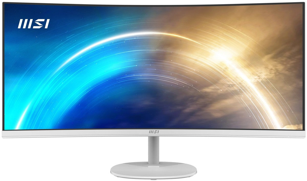MONITOR 34 MSI PRO MP341CQW 4MS 100HZ UWQHD VA CURVO BLANCO ANTI-GLARE