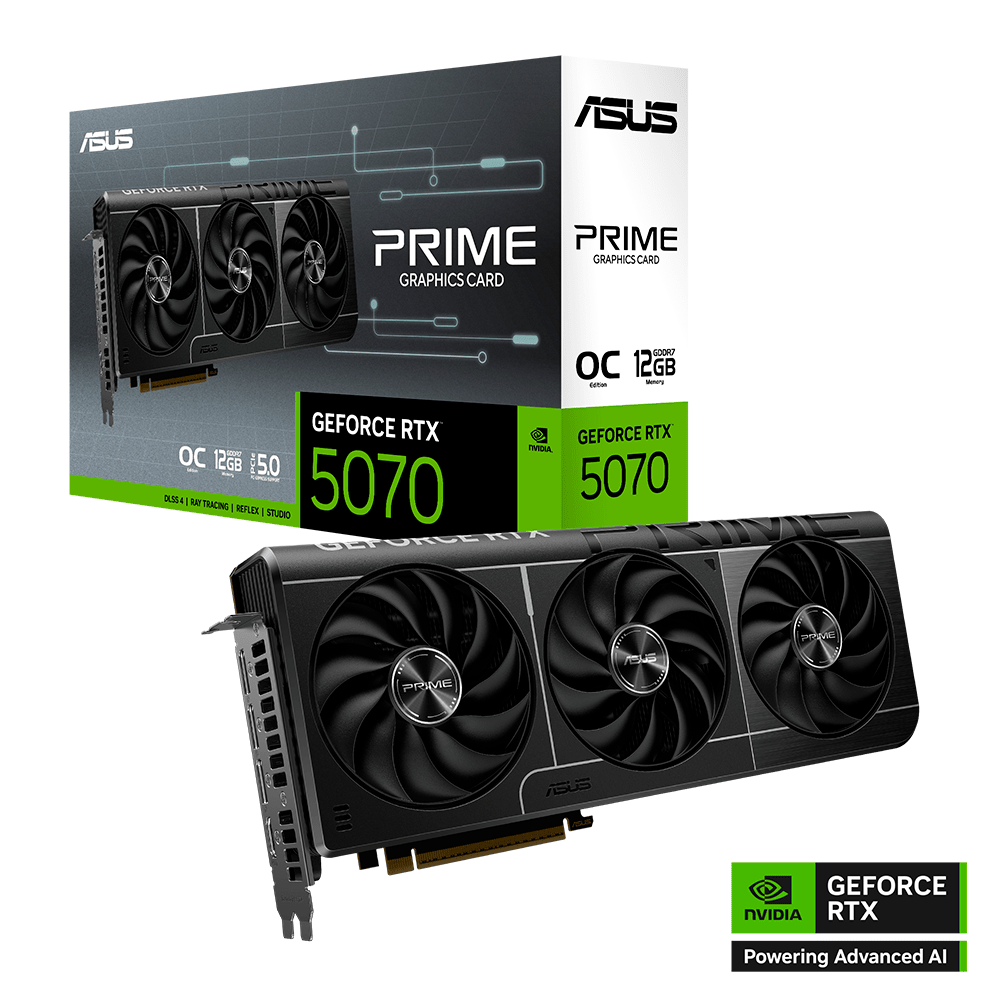 TARJETA DE VIDEO ASUS RTX5070 12GB GDDR7 PRIME - rogeek