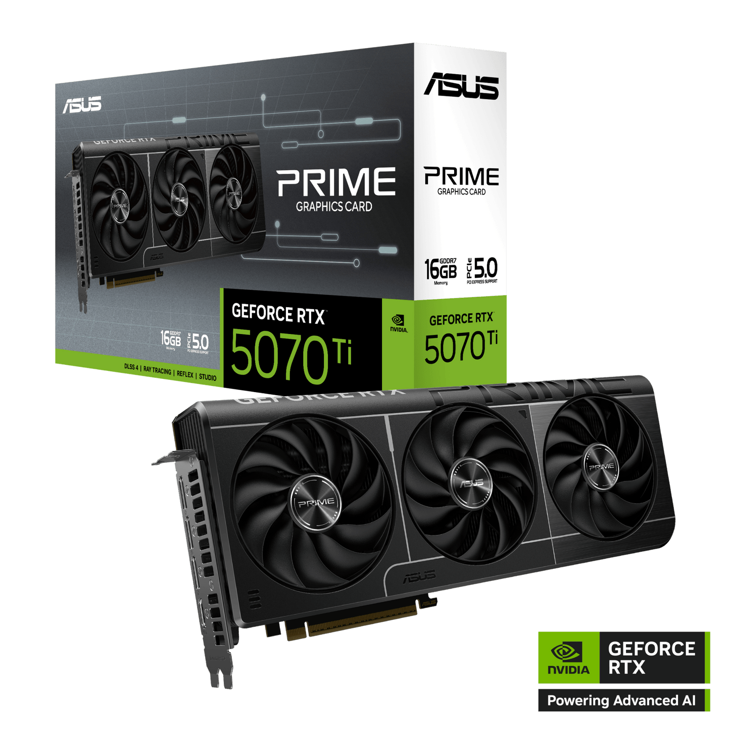 TARJETA DE VIDEO ASUS RTX5070TI 16GB GDDR7 PRIME - rogeek