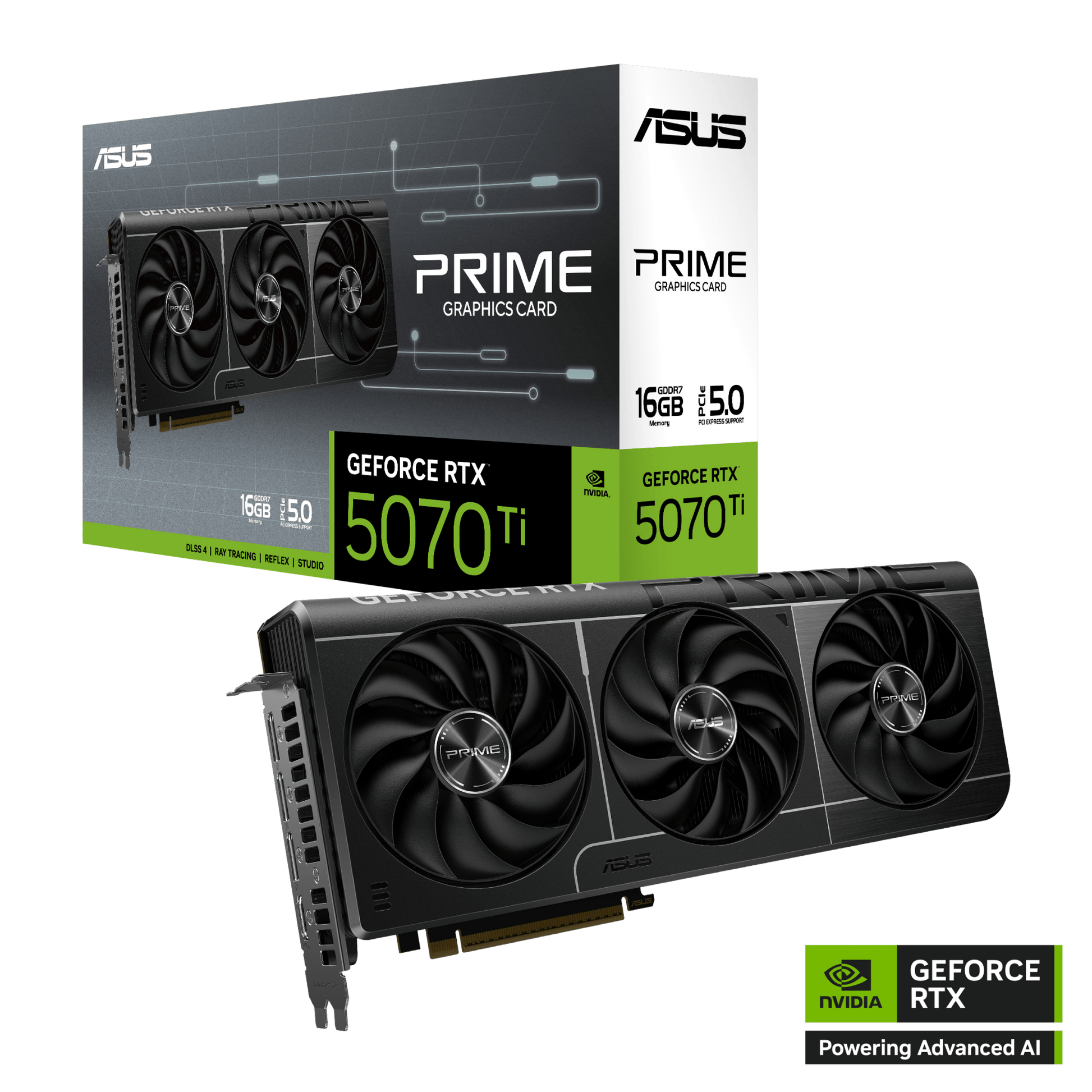 TARJETA DE VIDEO ASUS RTX5070TI 16GB GDDR7 PRIME - rogeek