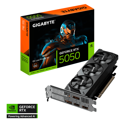 TARJETA DE VIDEO GIGABYTE RTX5050 8GB GDDR6 LOW PROFILE - rogeek