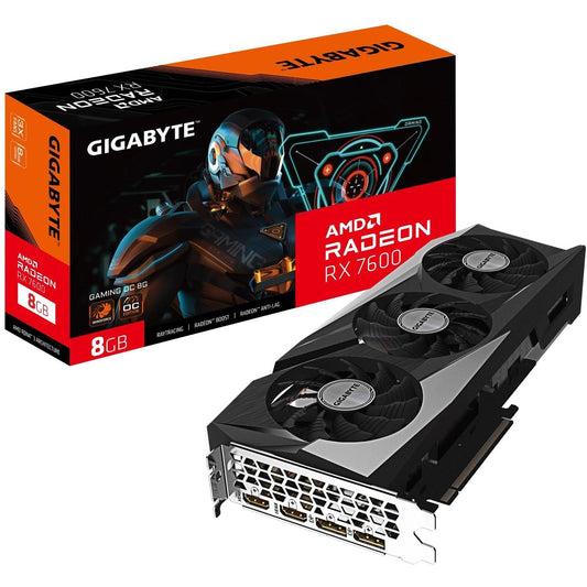 TARJETA DE VIDEO GIGABYTE RX7600 8GB GDDR6 GAMING OC - rogeek