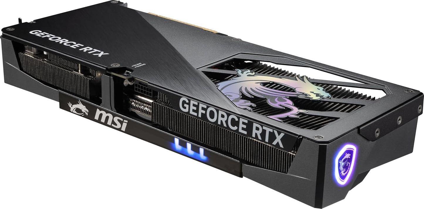 TARJETA DE VIDEO MSI NVIDIA GEFORCE RTX 5080 GAMING TRIO OC 16GB GDDR7 HDMI DP RGB RTX 5080 16G GAMING TRIO OC - rogeek