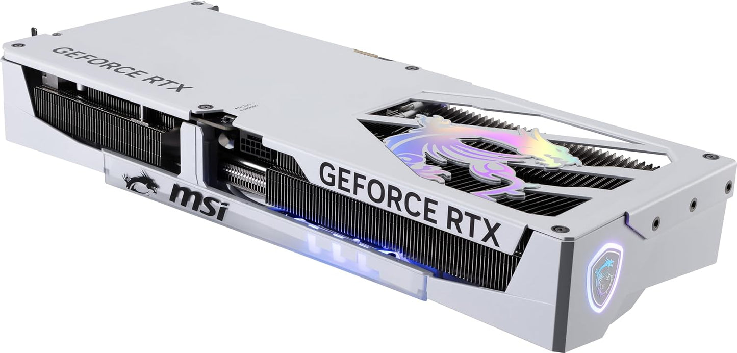 TARJETA DE VIDEO MSI RTX 5080 GAMING TRIO OC 16GB GDDR7 HDMI DP RGB RTX 5080 16G GAMING TRIO OC WHITE - rogeek